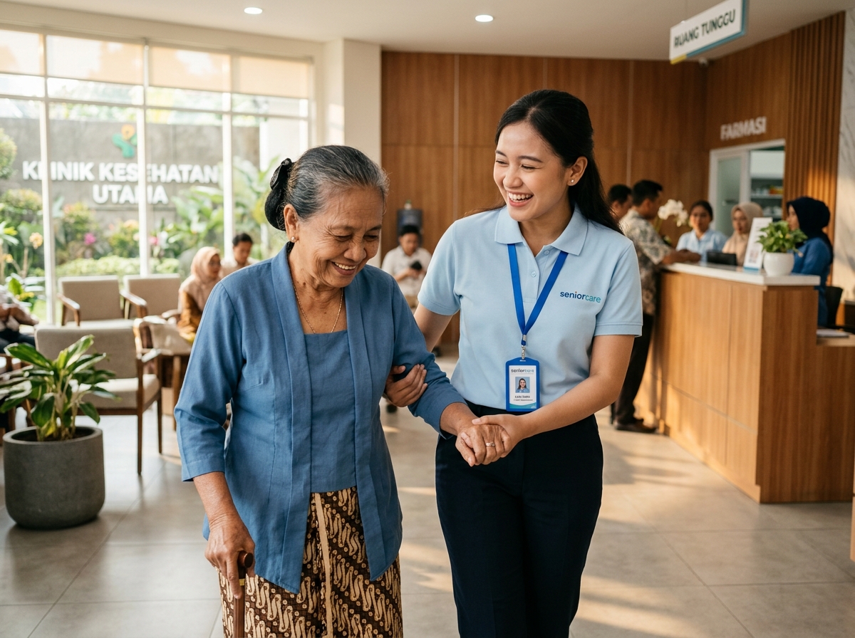Care Companion mendampingi lansia dengan hangat dan penuh hormat